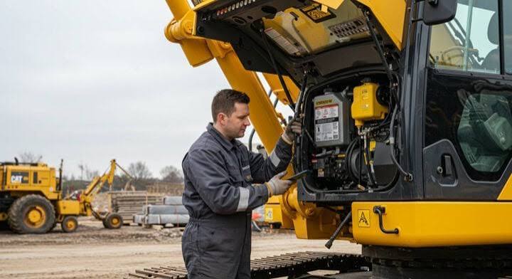 On-site machinery inspection